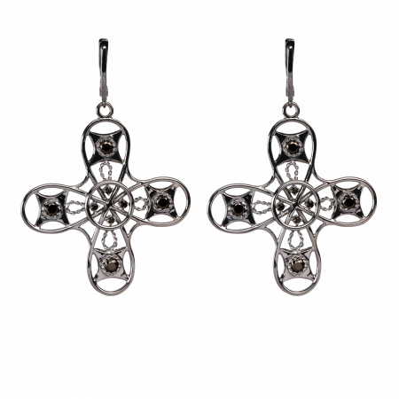 Серебряные серьги