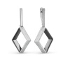 Серьги из серебра «Геометрия»