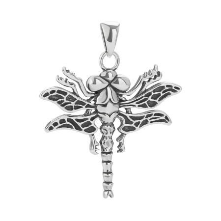 Подвеска серебро 925 Стрекоза