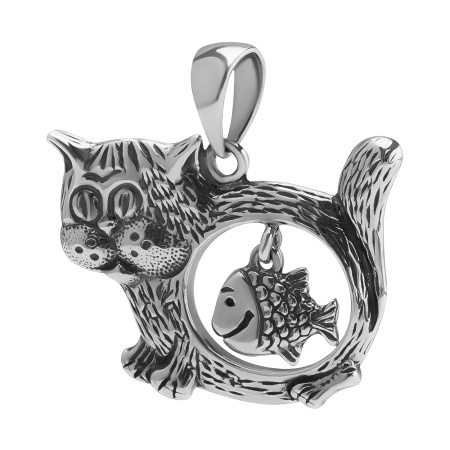 Серебряный кулон «Толстопузик»