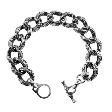 Серебряный браслет «Орнамент»