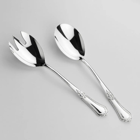 Салатная пара «Фаворит» из серебра