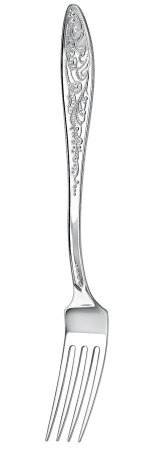 Серебряная десертная вилка «Морозко»