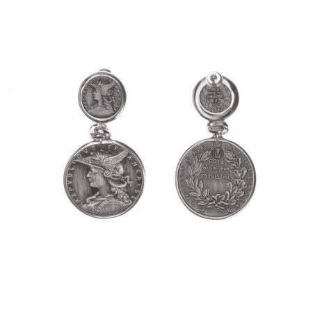 Серьги из серебра