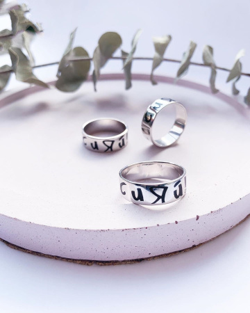 Серебряное кольцо «Сияй» с бриллиантом и эмалью