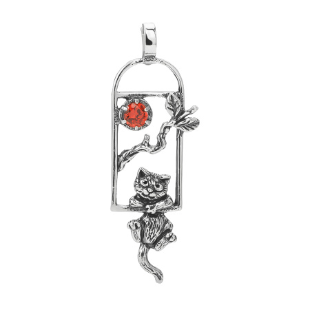 Серебряная подвеска «Хочу домой!»