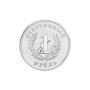 Серебряная монета «Год змеи»