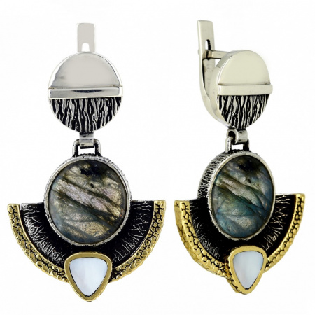 Серебряные серьги