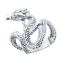 Кольцо из серебра «Дракон»