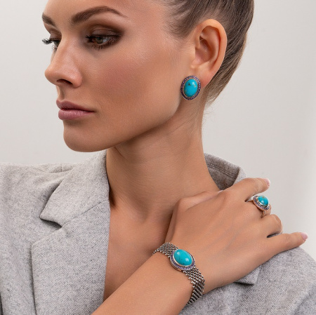 Серебряный браслет «Океан Грез»