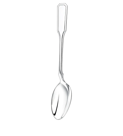 Серебряная столовая ложка «Русская»