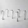 Набор серебряных рюмок «№4» - 6 предметов