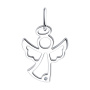 Сербряная подвеска SOKOLOV «Ангелок» с бриллиантом