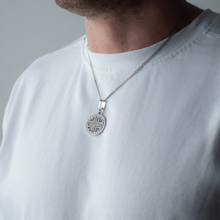 Серебряный оберег «Путник»