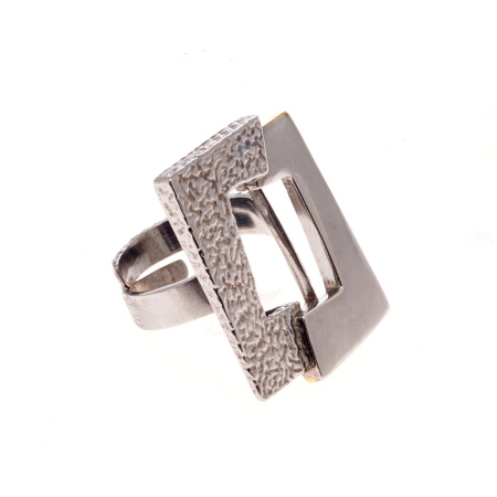 Серебряное кольцо «Вечность»