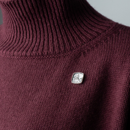 Значок из серебра «Северная Венеция»