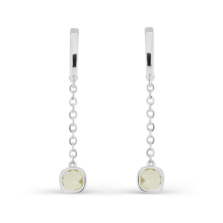 Серебряные серьги с алпанитом