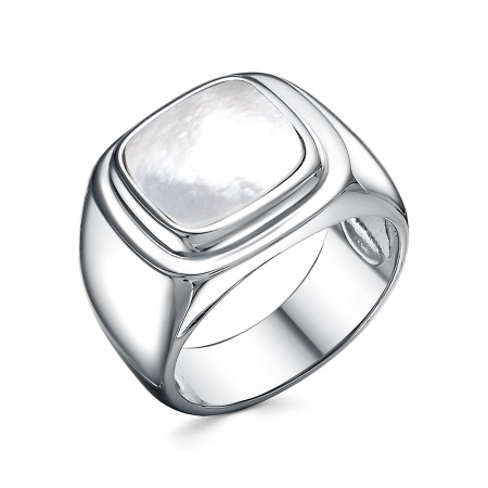 Серебряное кольцо с перламутром