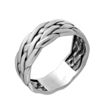 Серебряное кольцо «Колосок»