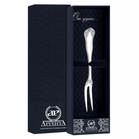 Вилка для лимона «Узоры» в футляре