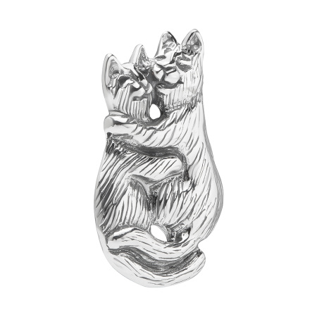 Серебряная подвеска «Big love»