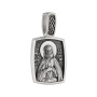 Серебряная подвеска «Серафим Саровский»