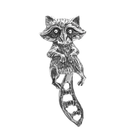 Подвеска из серебра «Енот»