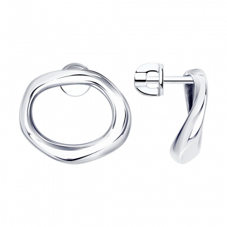 Серьги из серебра