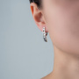 Серьги из серебра