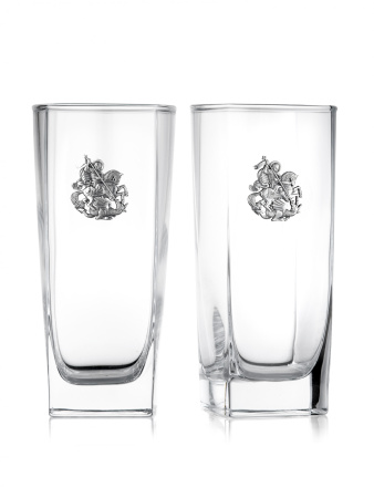 2 стакана для воды «Георгий Великий»