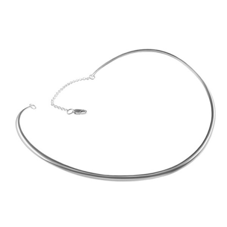 Серебряная гривна с цепочкой