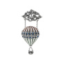 Подвеска из серебра «Воздушный шар»