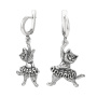 Серьги из серебра «Щелкунчик»