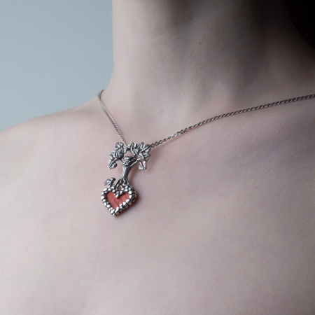 Серебряный подвес «Совет да любовь!»