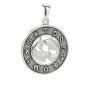 Кулон из серебра знак зодиака «Рыбы»
