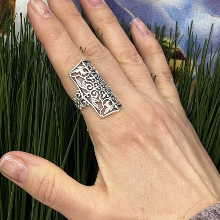 Серебряное кольцо «Самарканд»