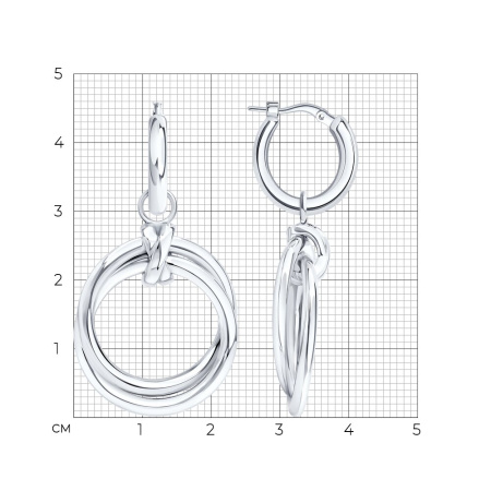 Серебряные серьги