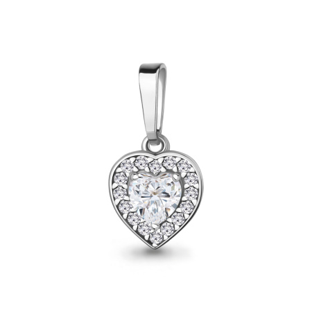 Серебряная подвеска «Сердце»