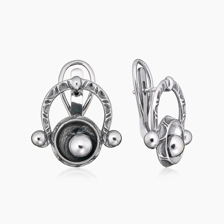 Серьги из серебра