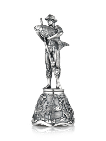 Серебряный колокольчик «Рыбак»