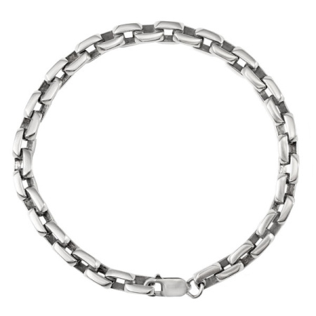 Серебряный браслет «Коррида» ширина 8 мм