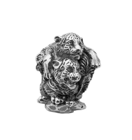 Серебряный шарм «Тигры»