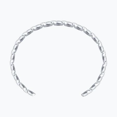 Браслет из серебра с фианитами