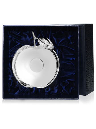 Ваза «Яблоко» из серебра