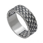 Серебряное кольцо «Плетенка»