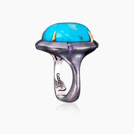 Серебряное кольцо «Небесная Эра»