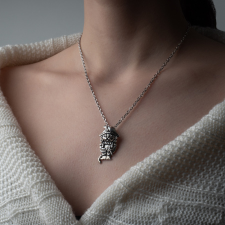 Серебряная подвеска «Щелкунчик»