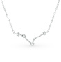 Серебряное колье «Рыбы»