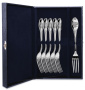 Серебряный набор «Единство» 6 столовых вилок