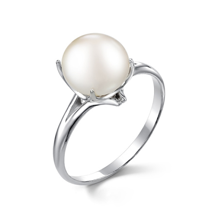 Серебряное кольцо с жемчугом